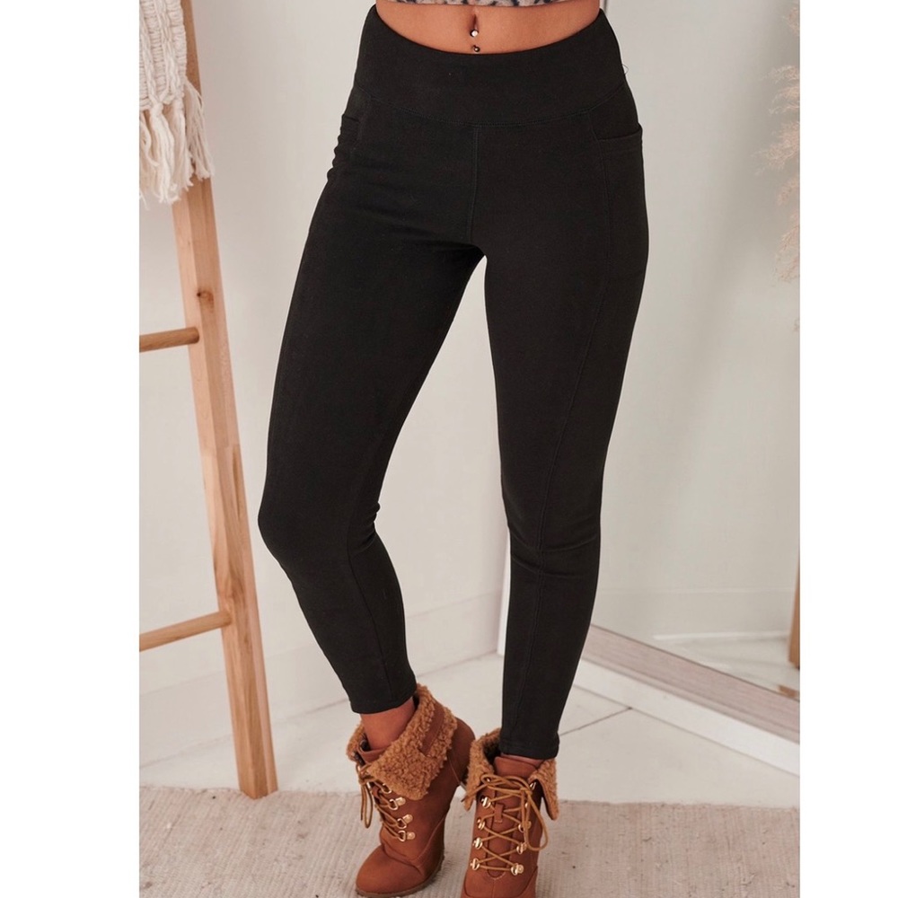 NWOT Faux Suede Leggings